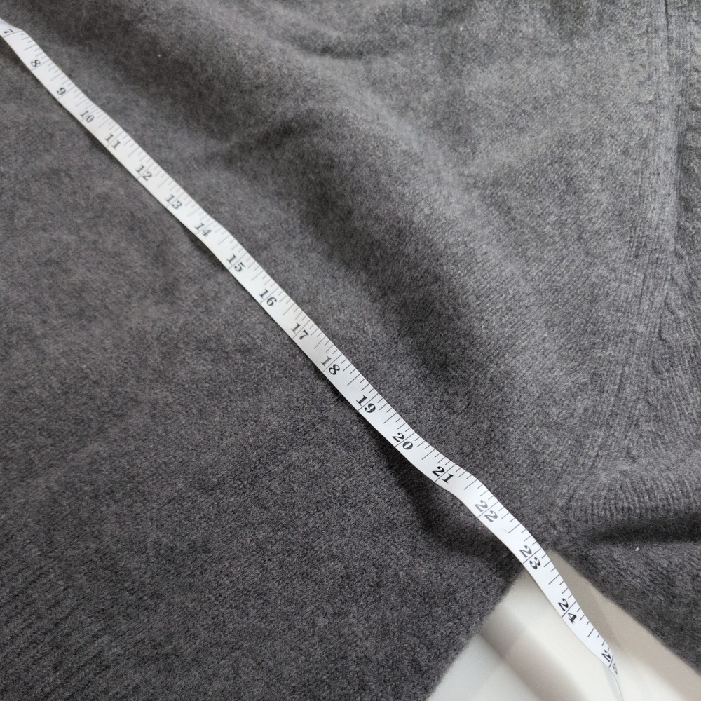Theory Womens Grey Wool Cashmere Turtleneck Sweater L0811725 Size M - Picture 8 of 10